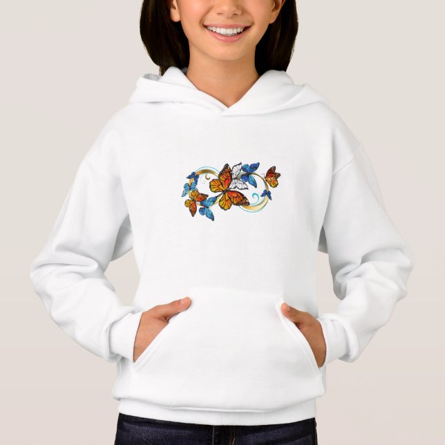 Infinity of Monarch Butterflies (Front)