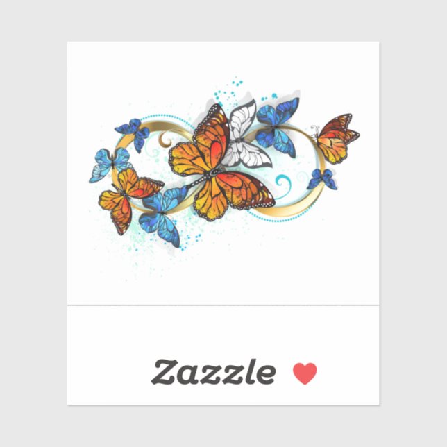 Infinity of Monarch Butterflies (Sheet)