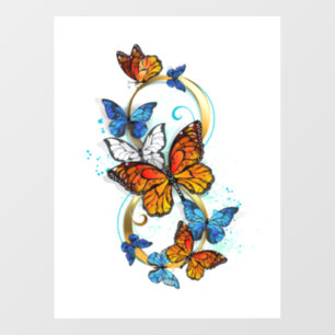 Infinity of Monarch Butterflies