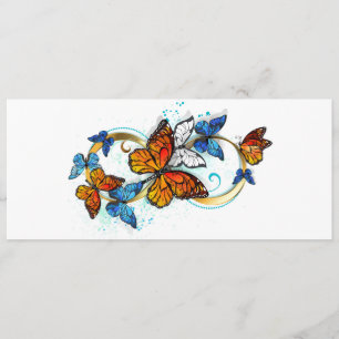Infinity of Monarch Butterflies Advice Card