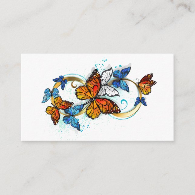 Infinity of Monarch Butterflies Advice Card (Front)