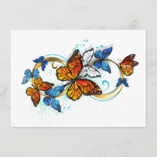 Infinity of Monarch Butterflies Advice Card
