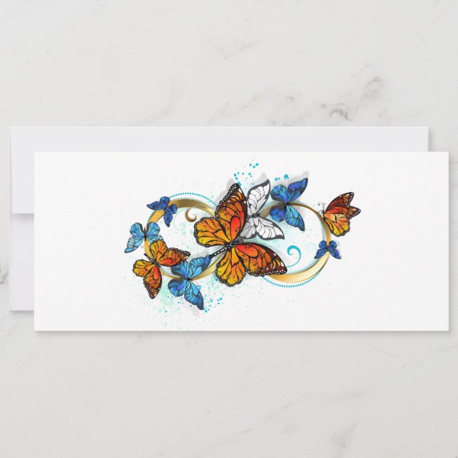 Infinity of Monarch Butterflies Announcement (Front)