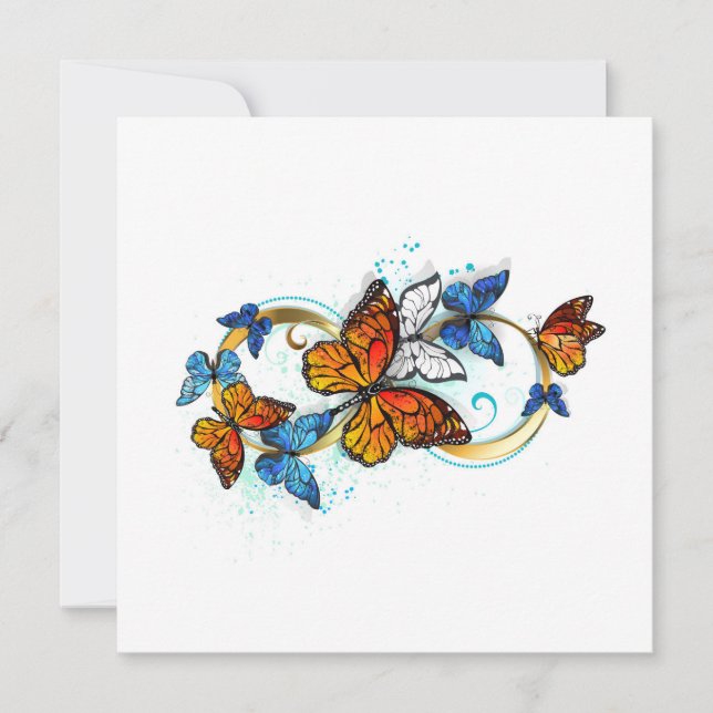 Infinity of Monarch Butterflies Announcement (Front)