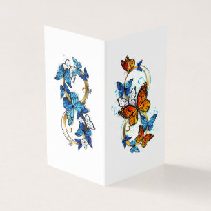 Infinity of Monarch Butterflies Business Card