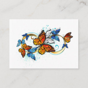 Infinity of Monarch Butterflies Calling Card