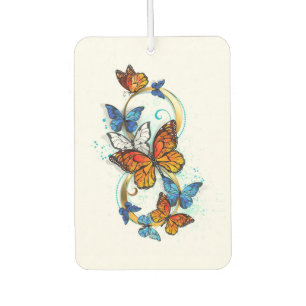 Infinity of Monarch Butterflies Car Air Freshener