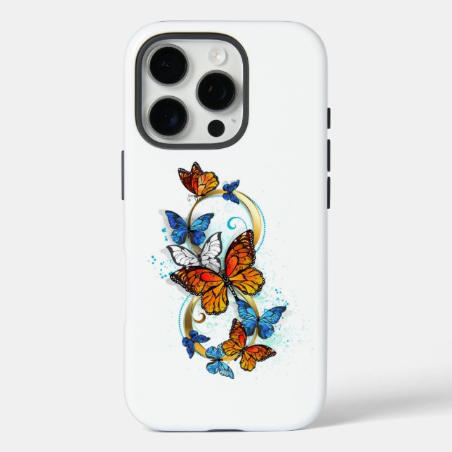 Infinity of Monarch Butterflies Case-Mate iPhone Case (Back)