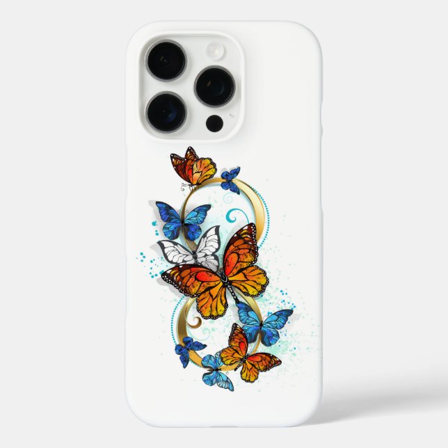 Infinity of Monarch Butterflies Case-Mate iPhone Case (Back)