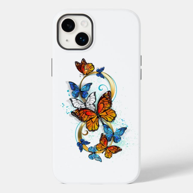 Infinity of Monarch Butterflies Case-Mate iPhone Case (Back)