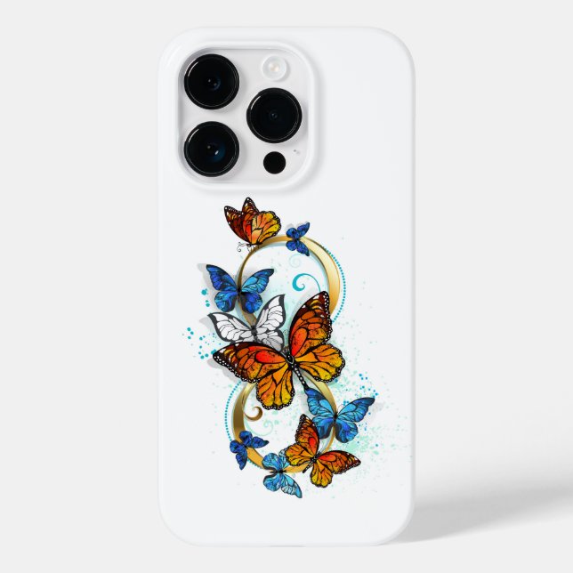 Infinity of Monarch Butterflies Case-Mate iPhone Case (Back)