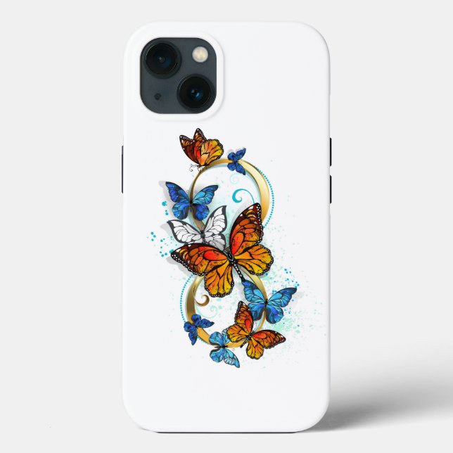 Infinity of Monarch Butterflies Case-Mate iPhone Case (Back)