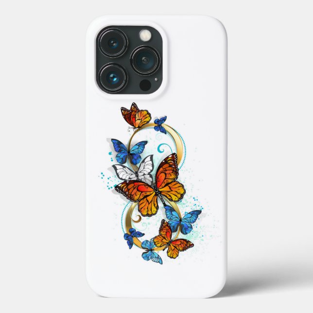 Infinity of Monarch Butterflies Case-Mate iPhone Case (Back)