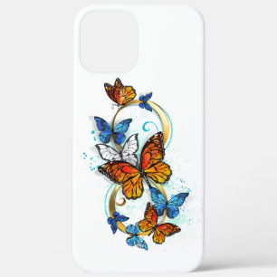 Infinity of Monarch Butterflies iPhone 12 Pro Max Case