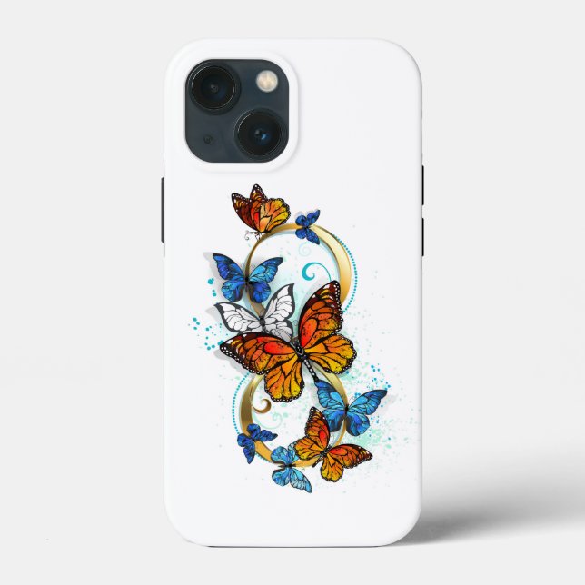Infinity of Monarch Butterflies Case-Mate iPhone Case (Back)