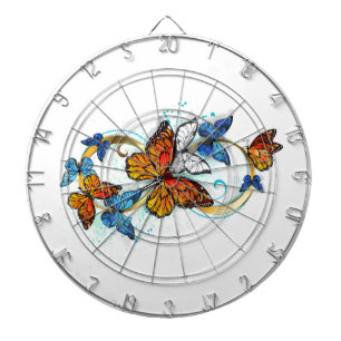 Infinity of Monarch Butterflies Dartboard