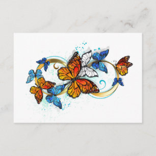 Infinity of Monarch Butterflies Enclosure Card