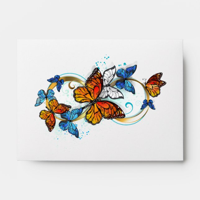 Infinity of Monarch Butterflies Envelope (Front)