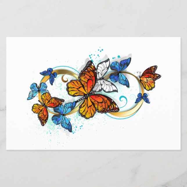 Infinity of Monarch Butterflies Flyer (Front)