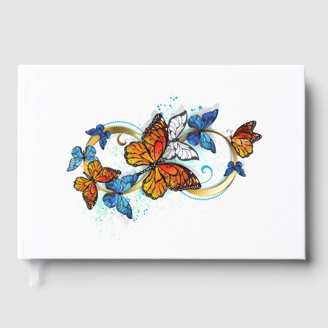 Infinity of Monarch Butterflies Guest Book (Front)
