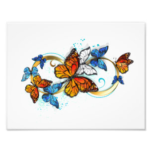 Infinity of Monarch Butterflies Photo Print