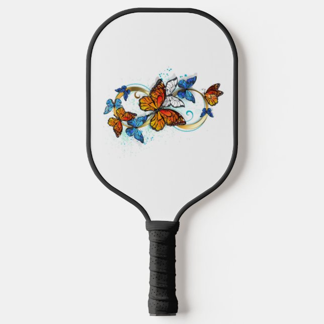 Infinity of Monarch Butterflies Pickleball Paddle (Front)