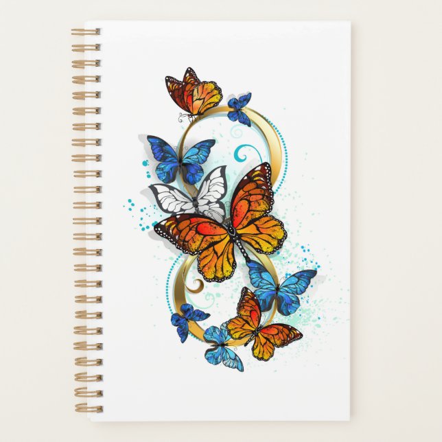 Infinity of Monarch Butterflies Planner (Front)