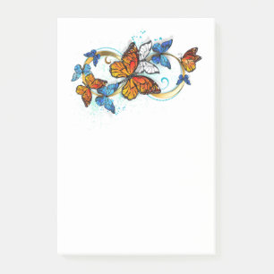Infinity of Monarch Butterflies Post-it Notes