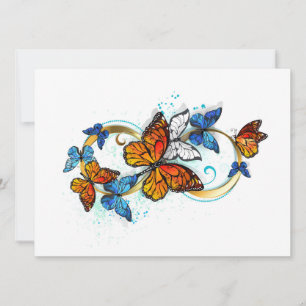 Infinity of Monarch Butterflies Save The Date