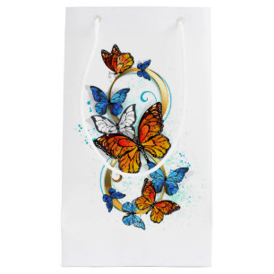 Infinity of Monarch Butterflies Small Gift Bag