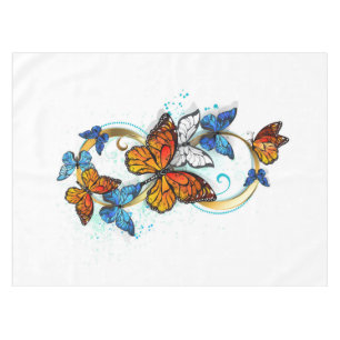 Infinity of Monarch Butterflies Tablecloth