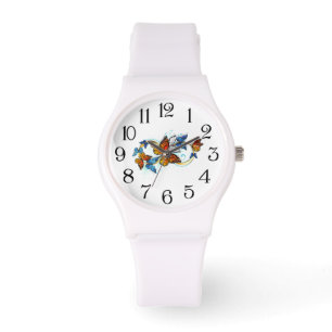 Infinity of Monarch Butterflies Watch