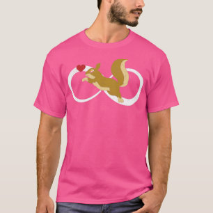 Infinity Sign Squirrel Lover Forest Animal Squirre T-Shirt