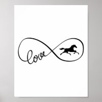 Infinity Symbol Art Love Horseback Riding Clothes