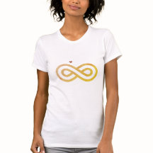 Infinity symbol Lucky T-shirt