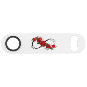 Infinity Symbol with Red Roses