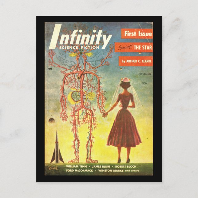 Infinity v01 n01 (1955-11.Royal)_Pulp Art Postcard (Front)