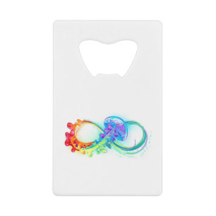 Infinity with Rainbow Jellyfish