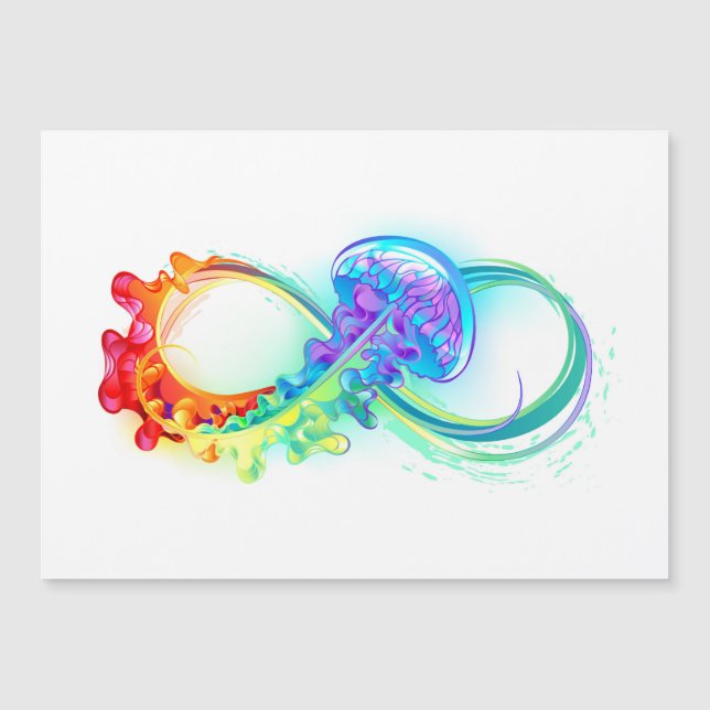 Infinity with Rainbow Jellyfish (Front)