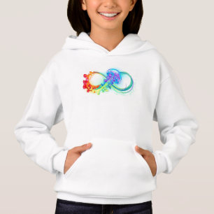 Infinity with Rainbow Jellyfish
