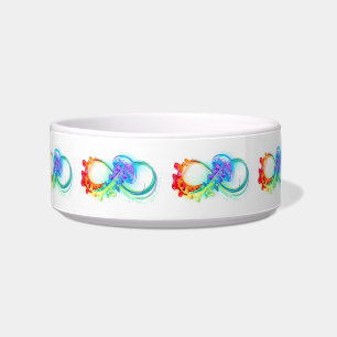 Infinity with Rainbow Jellyfish Bowl