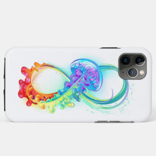 Infinity with Rainbow Jellyfish Case-Mate iPhone Case