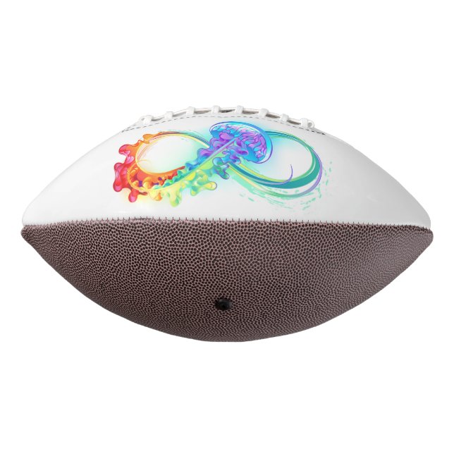 Infinity with Rainbow Jellyfish Football (Rotated 270)