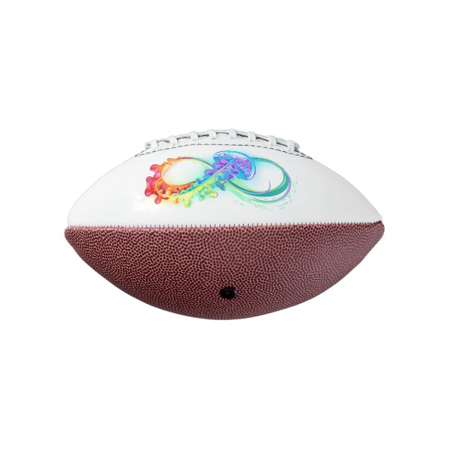 Infinity with Rainbow Jellyfish Football (Rotated 270)