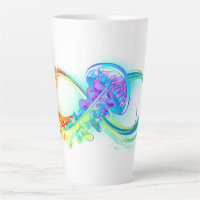 Infinity with Rainbow Jellyfish