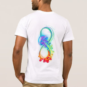 Infinity with Rainbow Jellyfish T-Shirt