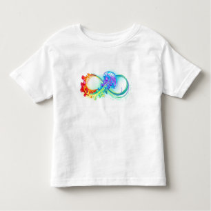 Infinity with Rainbow Jellyfish Toddler T-Shirt