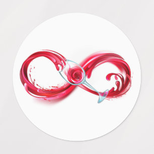 Infinity with Red Wine