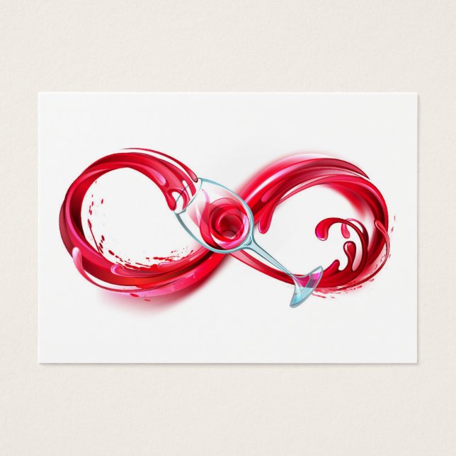 Infinity with Red Wine (Front)