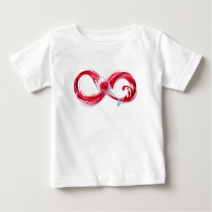 Infinity with Red Wine Baby T-Shirt